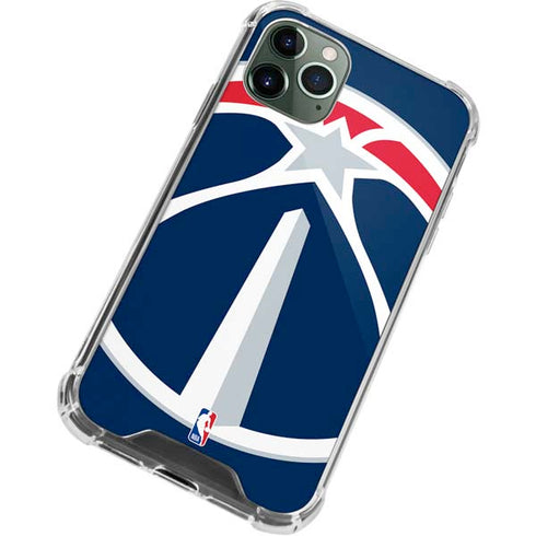 NBA Washington Wizards Large Logo iPhone 12 Pro Max Clear Case