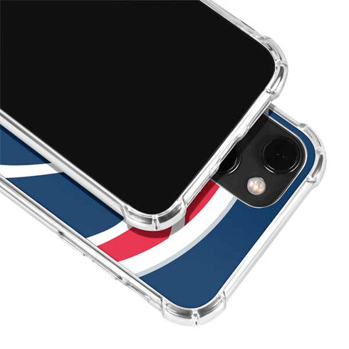 NBA Washington Wizards Large Logo iPhone 13 Mini Clear Case