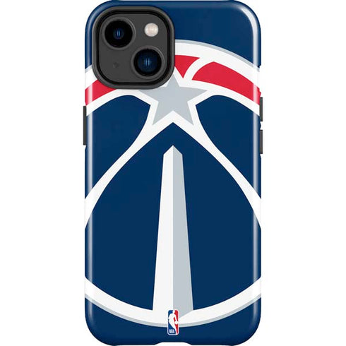 NBA Washington Wizards Large Logo iPhone 14 Plus Impact Case