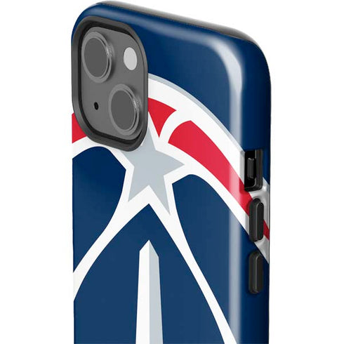 NBA Washington Wizards Large Logo iPhone 15 Impact Case