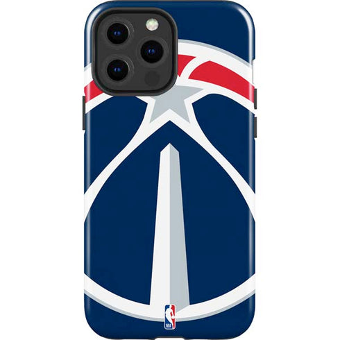 NBA Washington Wizards Large Logo iPhone 15 Pro Max Impact Case