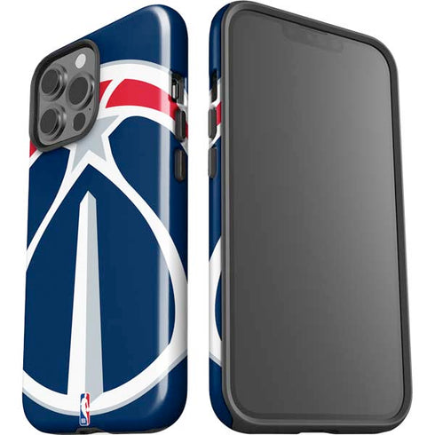 NBA Washington Wizards Large Logo iPhone 15 Pro Max Impact Case