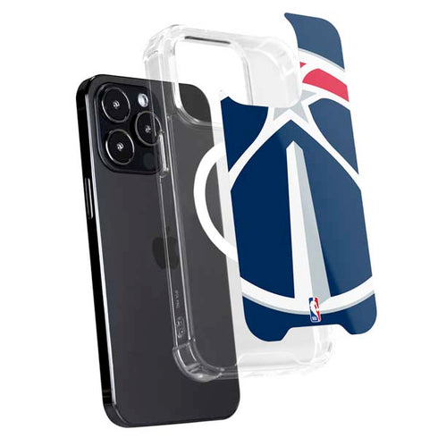 NBA Washington Wizards Large Logo iPhone 15 Pro Max MagSafe Case