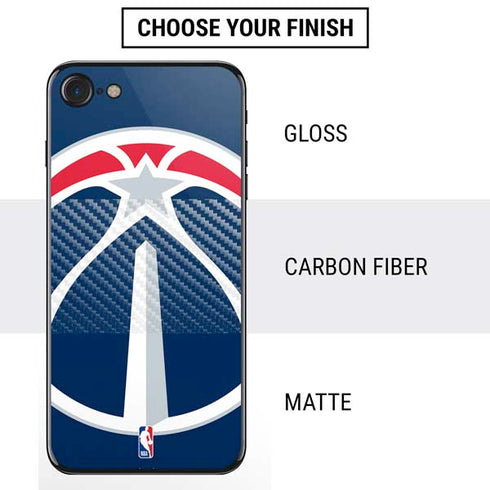 NBA Washington Wizards Large Logo iPhone SE (2nd & 3rd Gen) Skin