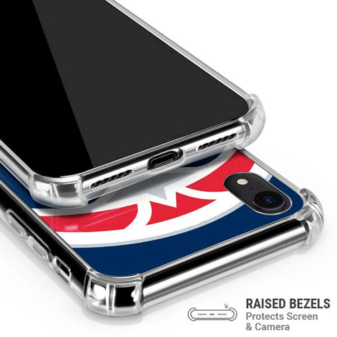 NBA Washington Wizards Large Logo iPhone XR Clear Case