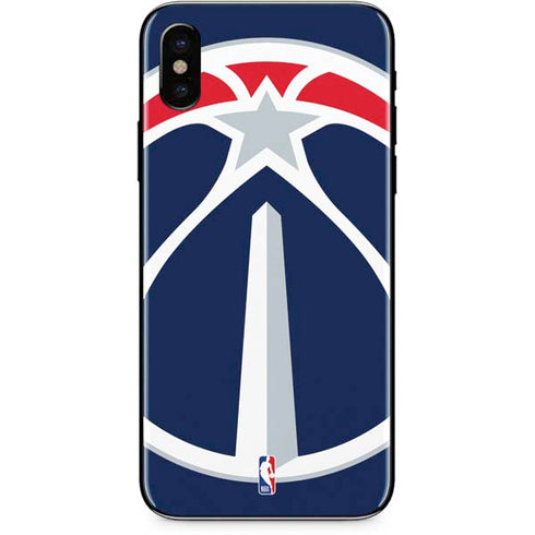 NBA Washington Wizards Large Logo iPhone XS Skin