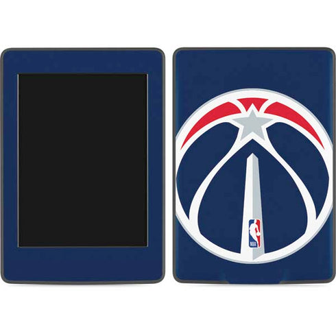 NBA Washington Wizards Large Logo Amazon Kindle Skin