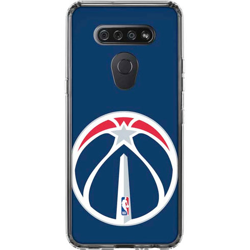 NBA Washington Wizards Large Logo LG K51/Q51 Clear Case