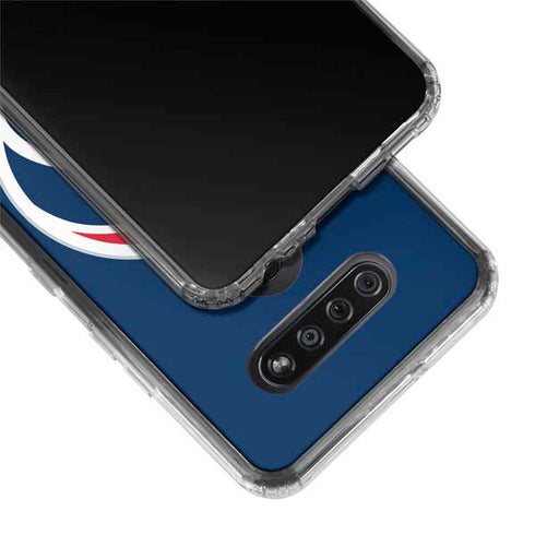 NBA Washington Wizards Large Logo LG K51/Q51 Clear Case