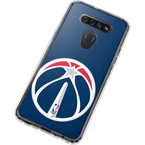 NBA Washington Wizards Large Logo LG K51/Q51 Clear Case