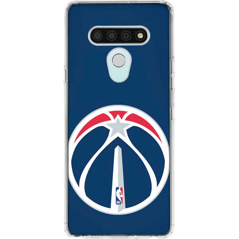 NBA Washington Wizards Large Logo LG Stylo 6 Clear Case