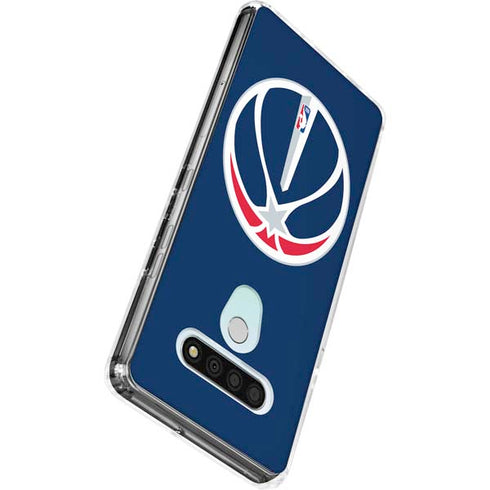 NBA Washington Wizards Large Logo LG Stylo 6 Clear Case