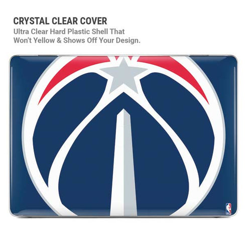 NBA Washington Wizards Large Logo MacBook Pro 15in (2016-19) Case plus Skin