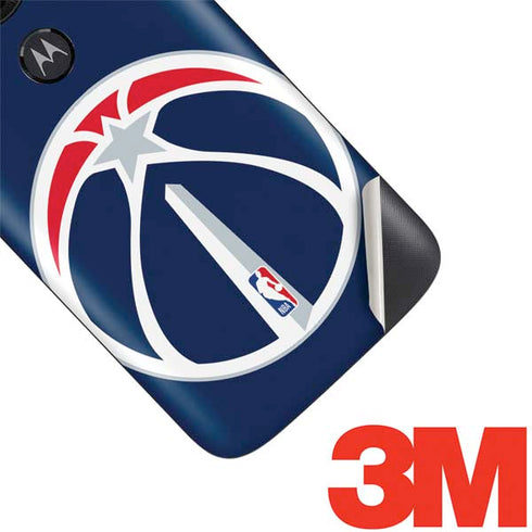 NBA Washington Wizards Large Logo Moto E5 Play Skin