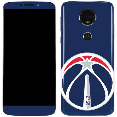 NBA Washington Wizards Large Logo Moto E5 Plus Skin