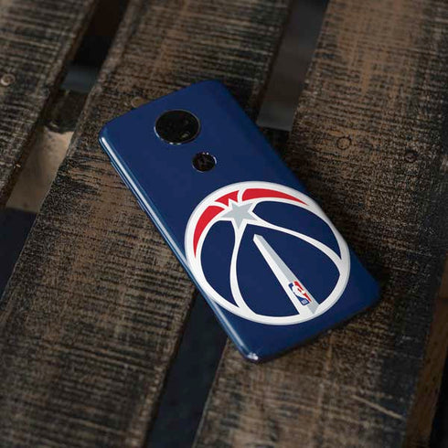 NBA Washington Wizards Large Logo Moto E5 Plus Skin