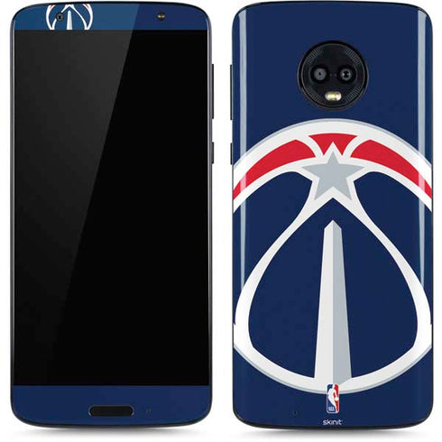 NBA Washington Wizards Large Logo Moto G6 Skin