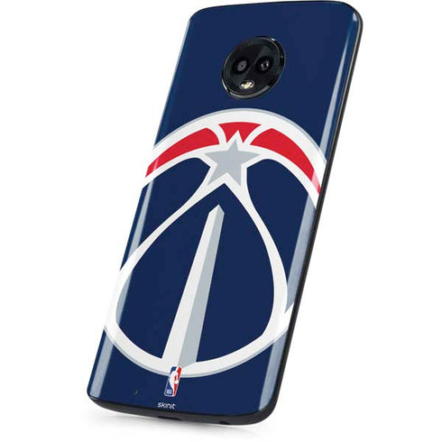 NBA Washington Wizards Large Logo Moto G6 Skin