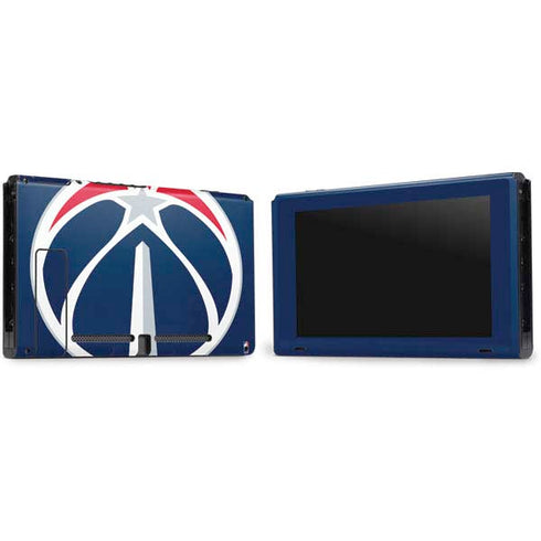 NBA Washington Wizards Large Logo Nintendo Switch Bundle Skin