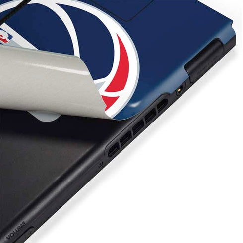 NBA Washington Wizards Large Logo Nintendo Switch Bundle Skin