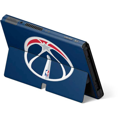 NBA Washington Wizards Large Logo Nintendo Switch OLED (2021) Skin