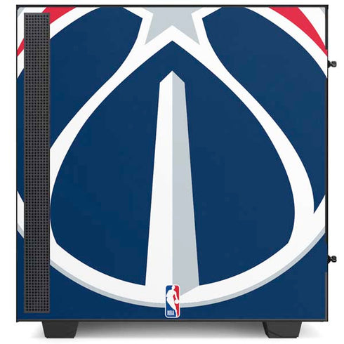 NBA Washington Wizards Large Logo NZXT H510 Compact ATX Mid-Tower Case Skin