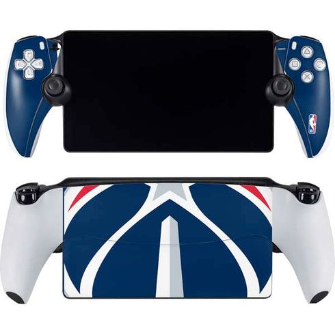 NBA Washington Wizards Large Logo PlayStation Portal Remote Player Skin