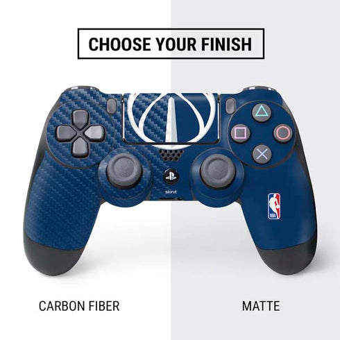 NBA Washington Wizards Large Logo PS4 Controller Skin