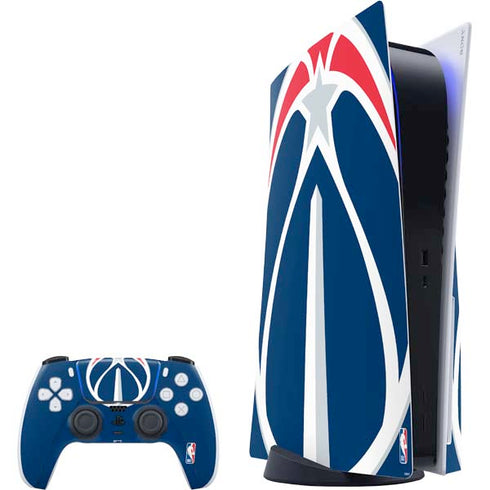 NBA Washington Wizards Large Logo PS5 Bundle Skin