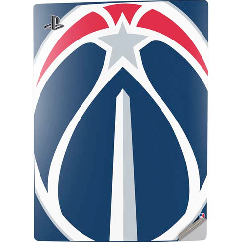 NBA Washington Wizards Large Logo PS5 Digital Edition Console Skin