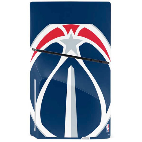 NBA Washington Wizards Large Logo PS5 Slim Disk Console Skin