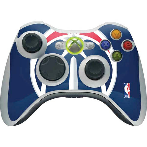 NBA Washington Wizards Large Logo Xbox 360 Wireless Controller Skin