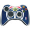 NBA Washington Wizards Large Logo Xbox 360 Wireless Controller Skin
