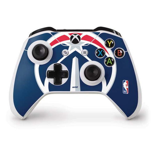 NBA Washington Wizards Large Logo Xbox One S Controller Skin