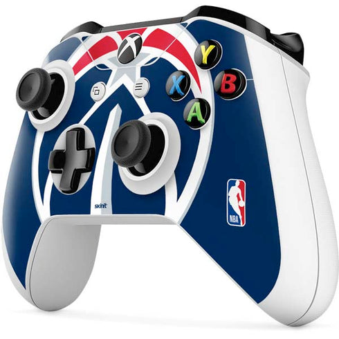 NBA Washington Wizards Large Logo Xbox One S Controller Skin