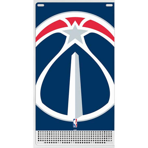 NBA Washington Wizards Large Logo Xbox Series S Console Skin