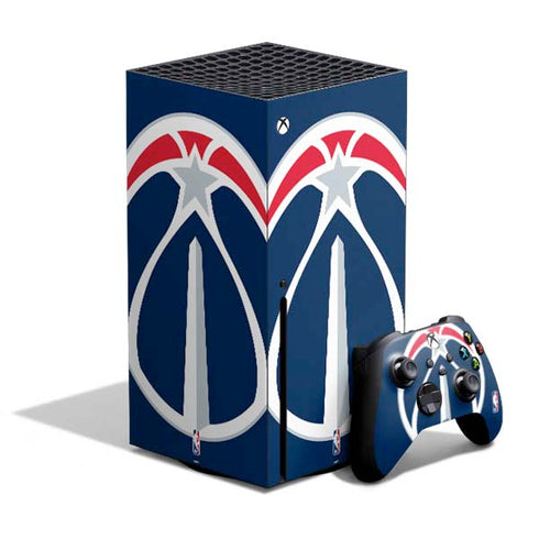 NBA Washington Wizards Large Logo Xbox Series X Bundle Skin