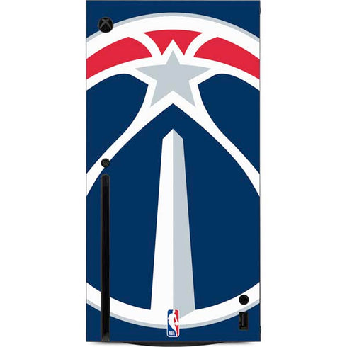 NBA Washington Wizards Large Logo Xbox Series X Console Skin
