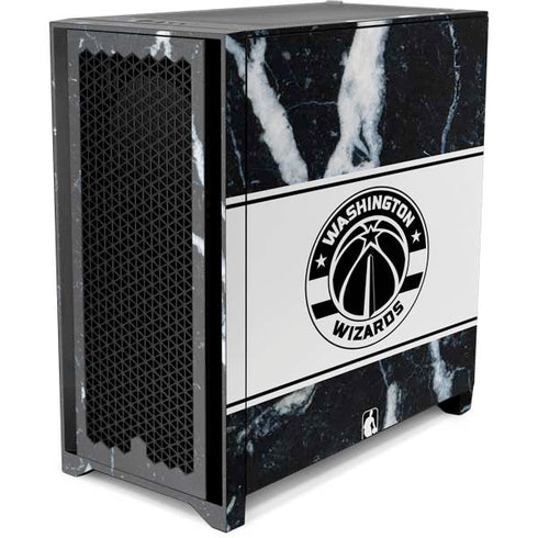 NBA Washington Wizards Marble Corsair 4000D Tempered Glass Mid-Tower ATX Case Skin