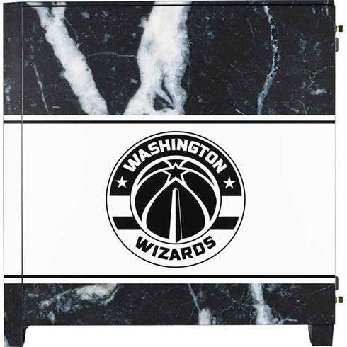 NBA Washington Wizards Marble Corsair 4000D Tempered Glass Mid-Tower ATX Case Skin