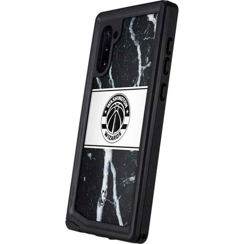 NBA Washington Wizards Marble Galaxy Note 10 Waterproof Case