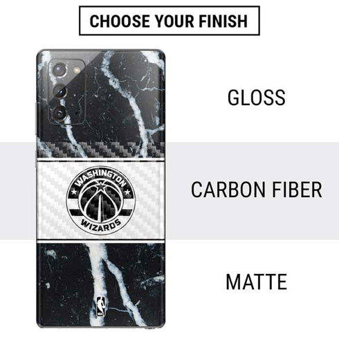 NBA Washington Wizards Marble Galaxy Note20 5G Skin