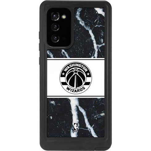 NBA Washington Wizards Marble Galaxy Note20 5G Waterproof Case