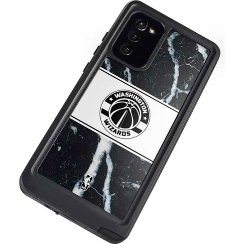 NBA Washington Wizards Marble Galaxy Note20 5G Waterproof Case