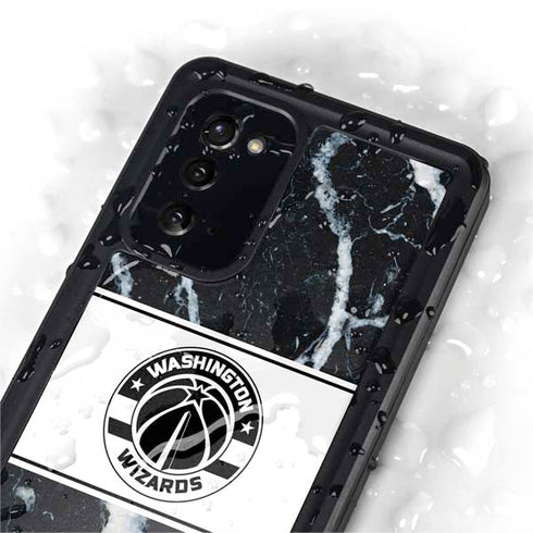 NBA Washington Wizards Marble Galaxy Note20 5G Waterproof Case