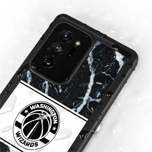 NBA Washington Wizards Marble Galaxy Note20 Ultra 5G Waterproof Case