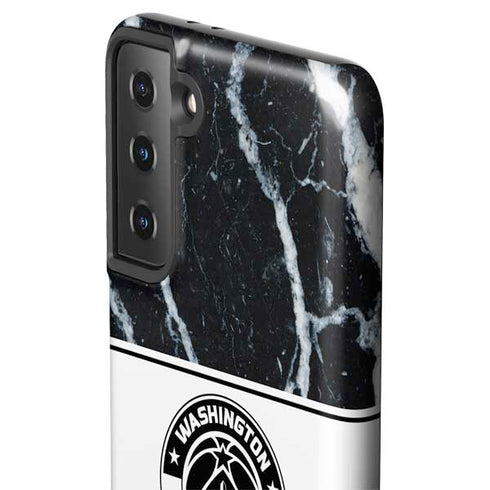 NBA Washington Wizards Marble Galaxy S21 FE Pro Case