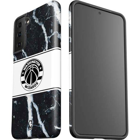 NBA Washington Wizards Marble Galaxy S21 FE Pro Case