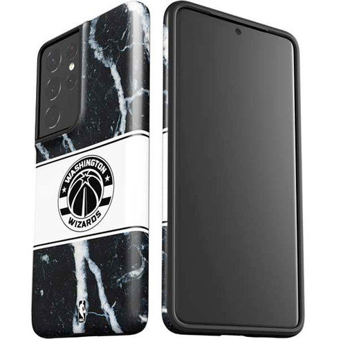 NBA Washington Wizards Marble Galaxy S21 Ultra 5G Pro Case
