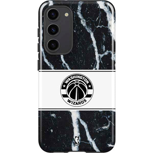 NBA Washington Wizards Marble Galaxy S23 Plus Pro Case